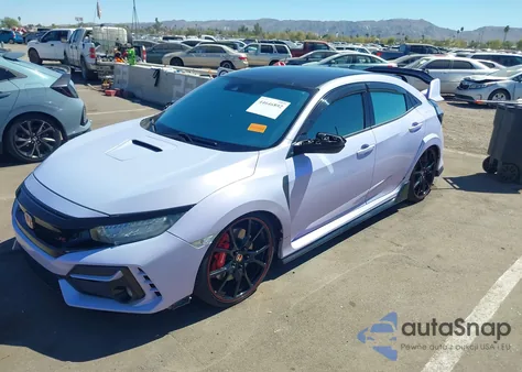 2020 Honda Civic Type R Touring из США, поврежденный, VIN SHHFK8G73LU201384